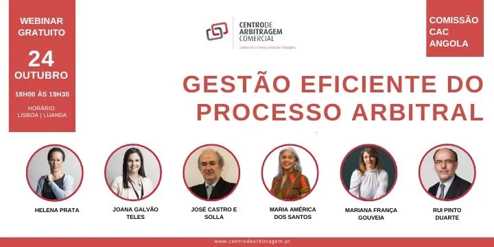 Webinar | Gestão eficiente do processo arbitral